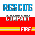 Rescue Co. camisa polo