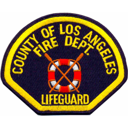 Distintivo County of Los Angeles Lifeguard