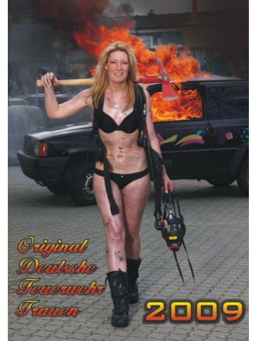 Kalender 2009 Feuerwehr-Frauen - das Original (9. Jahrgang)