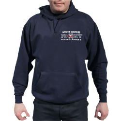Hoodie azul marino, Ladder Truck 8 - Ghost Busters, farbig