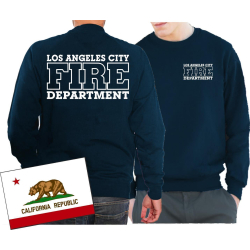 Sweat navy, Los Angeles City Fire Department