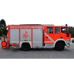 Modell 1:87 Iveco Eurofire LF 16/20 FF Friesenheim (BaWü), tagesleuchtrot (auf FEUER1-Initiative)