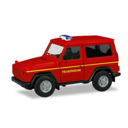 Auto modelo 1:87 MB G-Modell, Feuerwehr Einsatzleitung