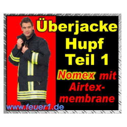 Feuerwehr-&Uuml;berjacke HUPF 1, Nomex Gr. 54L