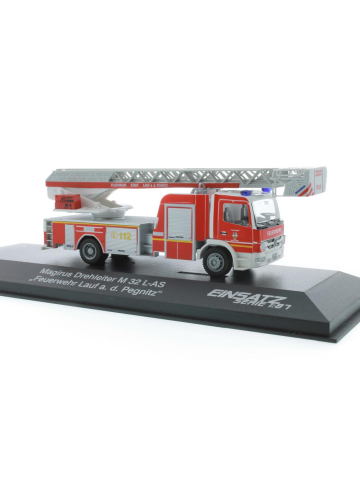 Modell 1:87 MB Atego Magirus DLK, FF Lauf an der Pegnitz (BAY)