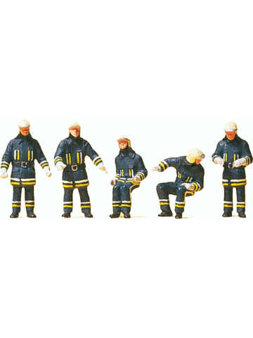 Zubehör 1:87 Figuren Feuerwehrmänner in Einsatzkleidung