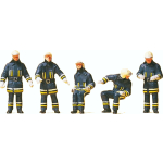 Zubehör 1:87 Figuren Feuerwehrmänner in Einsatzkleidung