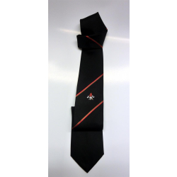 Uniformkrawatte noir avec Emblem + Diagonaldéshabiller