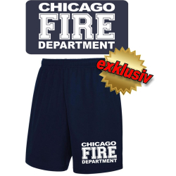 Performace Shorts navy CHICAGO FIRE DEPARTMENT in...