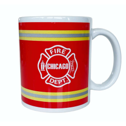 Tasse: &quot;CHICAGO FIRE DEPARTMENT&quot;,...