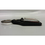 Schlüsselanhänger con Leder FEUERWEHR 112 (D) rojo/blanco