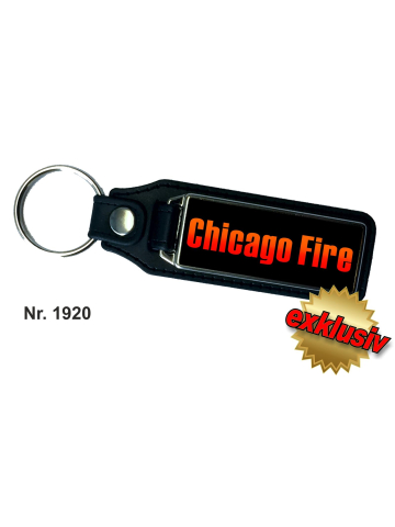 Schlüsselanhänger XL avec Leder CHICAGO FIRE