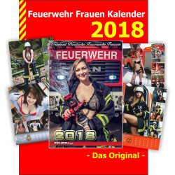 Kalender 2018 Feuerwehr-Frauen - das Original (18. Jahrgang)