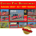 Kalender 2018 Chicago Fire Dept. (3.Jahrgang) - limitiert -