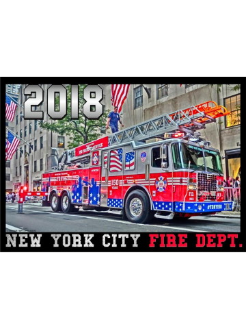 Kalender 2018 New York City Fire Dept. (6.Jahrgang) - limitiert -