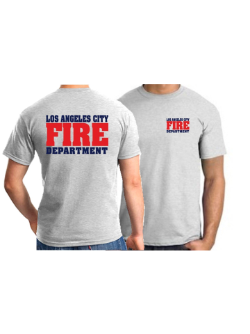 T-Shirt melange, Los Angeles City Fire Department