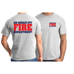 T-Shirt melonge, Los Angeles City Fire Department