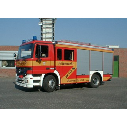 Modell 1:87 MB Actros S HLF 24/20-2 BF Bremerhaven (BRE)   (FEUER1-Exklusivmodell)
