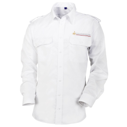 S-Gard-Diensthemd BaW&uuml; blanco con Stick, largoarm,...