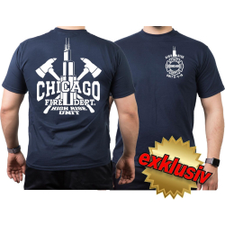 CHICAGO FIRE Dept. High Rise Unit Willis Tower, navy T-Shirt