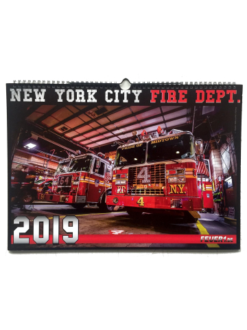 Kalender 2019 New York City Fire Dept. (7.Jahrgang) - limitiert auf 100 Stück -