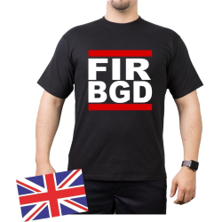 T-Shirt negro: FIR BGD (Fire Brigade)