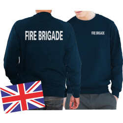 Sweat blu navy, Fire Brigade
