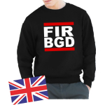 Sweat noir, FIR BGD (Fire Brigade)