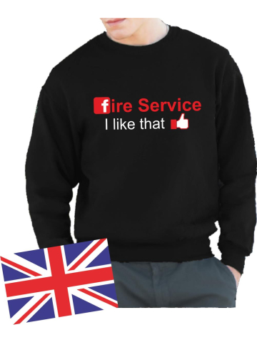 Sweat black, fire service - I like that