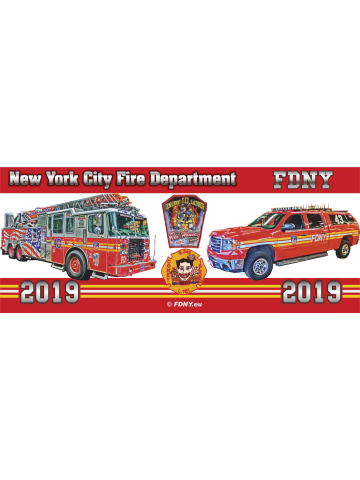 Tasse New York City Fire Department 2019 - limitiert (1 Stück)