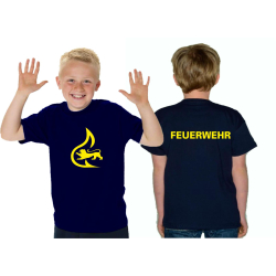 Kinder-T-Shirt azul marino, BaWü con...