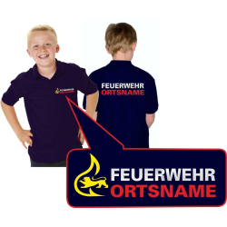 Kinder-Polo navy, BaW&uuml; with Stauferl&ouml;we with...