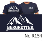 T-Shirt navy, BERGRETTER