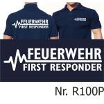 Polo navy, FEUERWEHR - FIRST RESPONDER