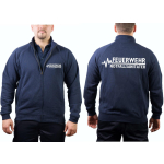 Sweat jacket navy, FEUERWEHR - NOTFALLSANITÄTER