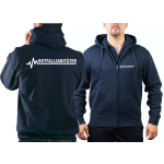 Hooded jacket navy, NOTFALLSANITÄTER