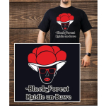 T-Shirt black, Bollenhut - Black Forest Maidle un Buwe