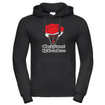 Hoodie noir, Bollenhut - noir Forest Maidle un Buwe