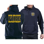 Hoodie blu navy, New Orleans