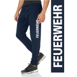 Sweathose azul marino, FEUERWEHR fuente A