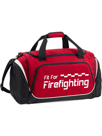 Sporttasche red &quot;Fit For Firefighting&quot;, 62 x 32 x 30 cm, 55 L