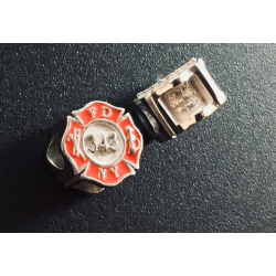 FDNY &quot;343&quot; Pandora sterling silver, offiziell...