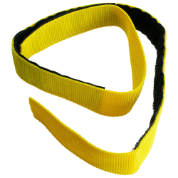 Klettband f&uuml;r Schlauchpaket (gelb)