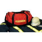 Medium-Feuerwehrtasche rouge, jaune police de caract&egrave;re FEUERWEHR