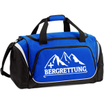 Sporttasche blau "Bergrettung", 62 x 32 x 30 cm, 55 L