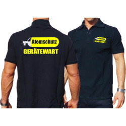 Polo navy, Atemschutz Gerätewart, beidseitig