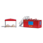 Zubehör 1:87 DLRG Tauchcontainer