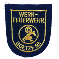 Abzeichen Werkfeuerwehr Goetze AG