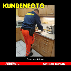 Sweat blu navy, medico di emergenza rosso neongiallo