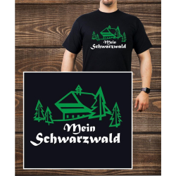 T-Shirt black, Mein Schwarzwald